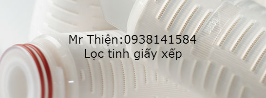 Lõi lọc thảo dược dạng giấy xếp 0.2 micron, lõi lọc giấy xếp siêu lọc